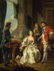 Pneumatisches Experiment, eine Serie, 1777